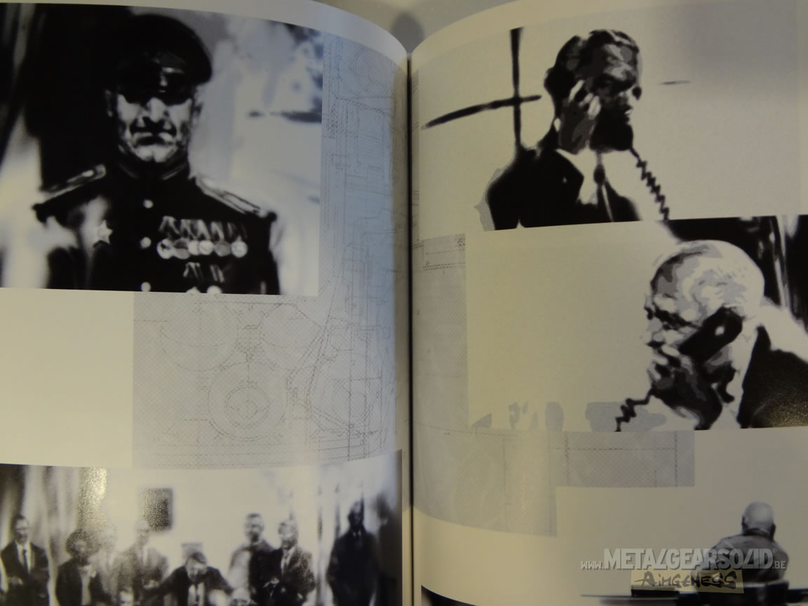 Photos de l'artbook The Art of Metal Gear Solid The Original Trilogy MGS 3