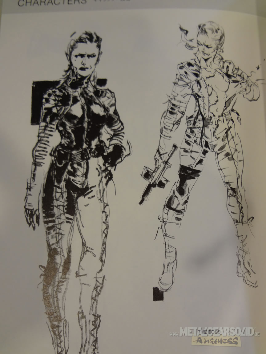 Photos de l'artbook The Art of Metal Gear Solid The Original Trilogy MGS 3