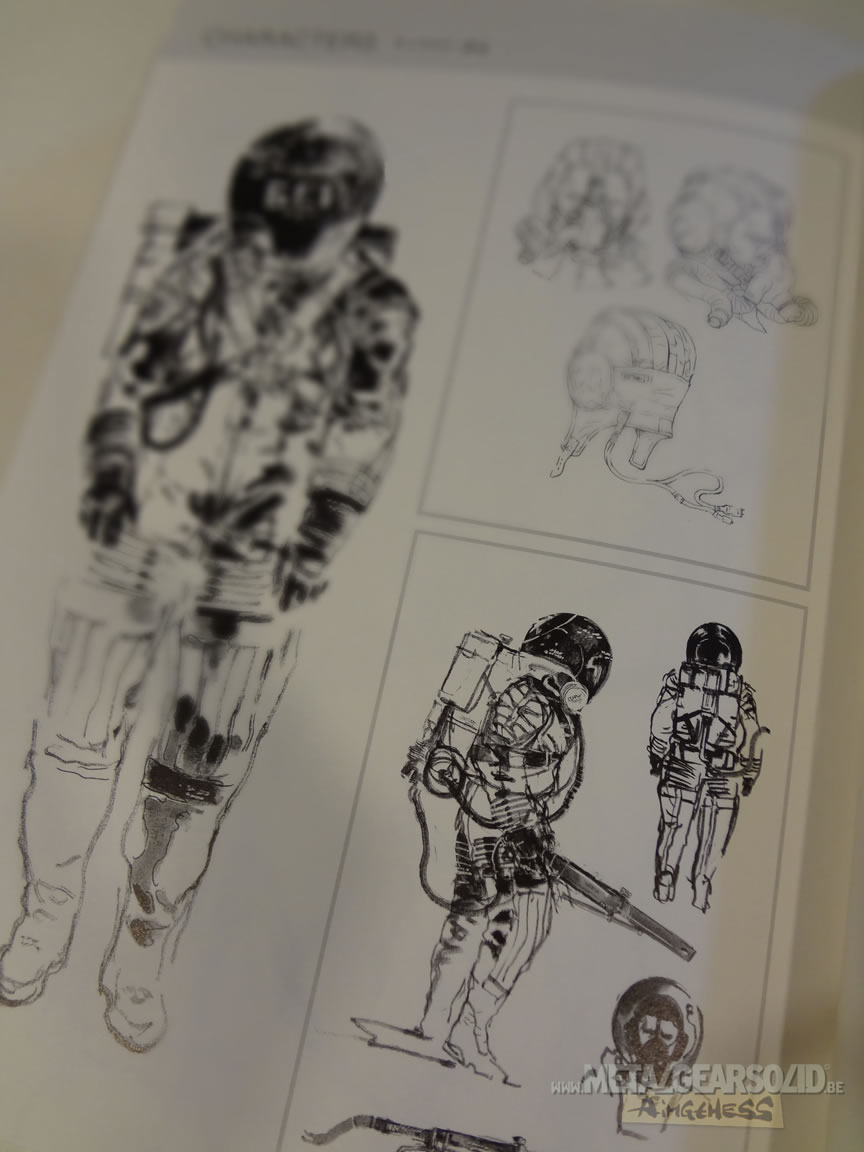 Photos de l'artbook The Art of Metal Gear Solid The Original Trilogy MGS 3