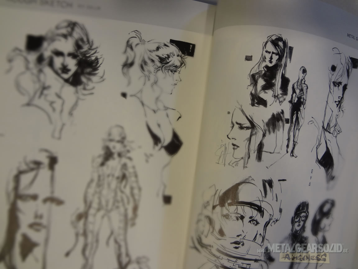 Photos de l'artbook The Art of Metal Gear Solid The Original Trilogy MGS 3