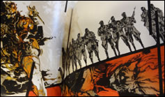 Photos de l'artbook The Art of Metal Gear Solid The Original Trilogy MGS 3