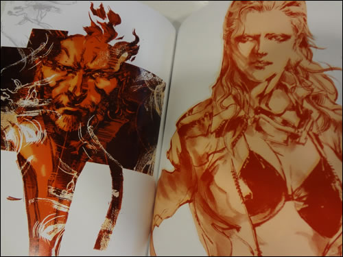 Photos de l'artbook The Art of Metal Gear Solid The Original Trilogy MGS 3