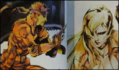 Photos de l'artbook The Art of Metal Gear Solid The Original Trilogy