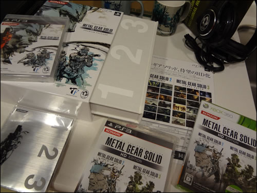 Photos de l'artbook The Art of Metal Gear Solid The Original Trilogy