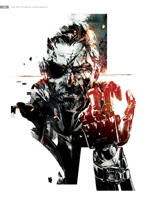 Gros plan sur l'artbook The Art of Metal Gear Solid V