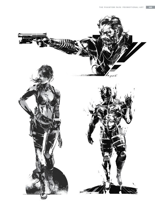 Gros plan sur l'artbook The Art of Metal Gear Solid V