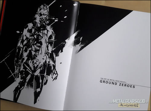 Gros plan sur l'artbook The Art of Metal Gear Solid V