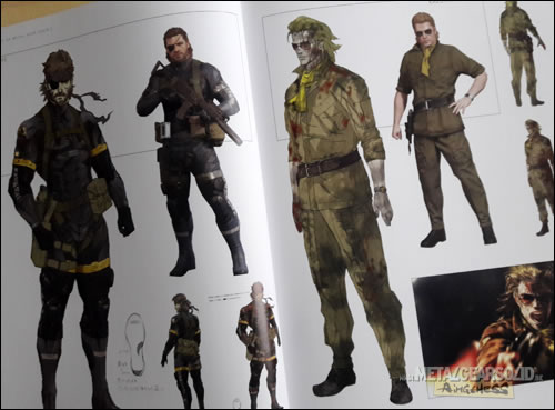 Gros plan sur l'artbook The Art of Metal Gear Solid V