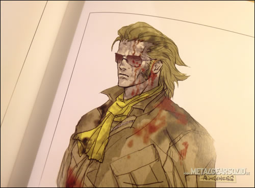 Gros plan sur l'artbook The Art of Metal Gear Solid V