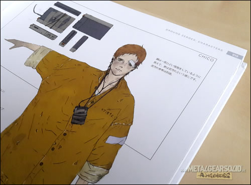 Gros plan sur l'artbook The Art of Metal Gear Solid V