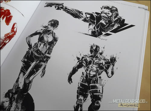 Gros plan sur l'artbook The Art of Metal Gear Solid V