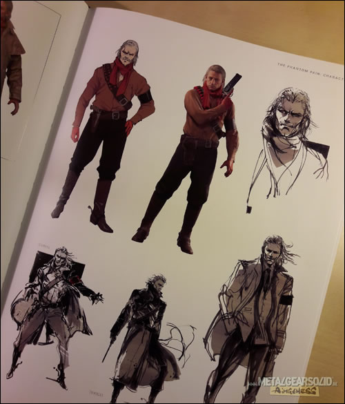 Gros plan sur l'artbook The Art of Metal Gear Solid V