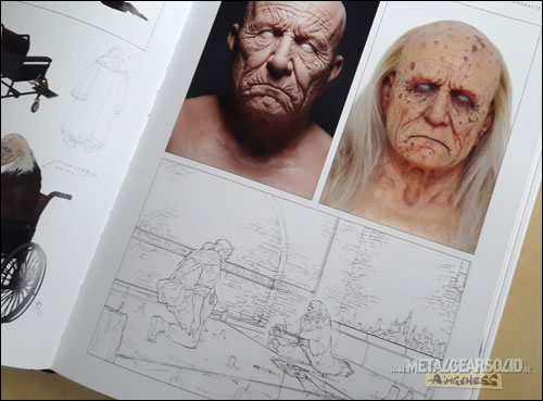 Gros plan sur l'artbook The Art of Metal Gear Solid V