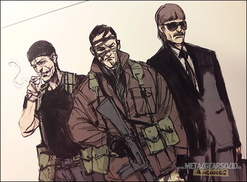 Gros plan sur l'artbook The Art of Metal Gear Solid V