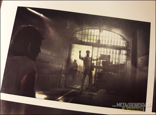 Gros plan sur l'artbook The Art of Metal Gear Solid V