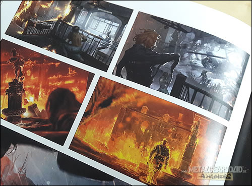 Gros plan sur l'artbook The Art of Metal Gear Solid V