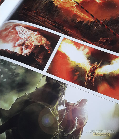 Gros plan sur l'artbook The Art of Metal Gear Solid V