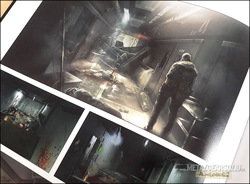 Gros plan sur l'artbook The Art of Metal Gear Solid V