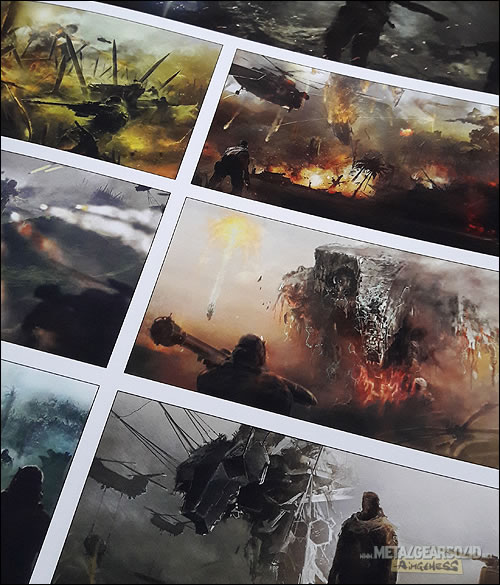 Gros plan sur l'artbook The Art of Metal Gear Solid V