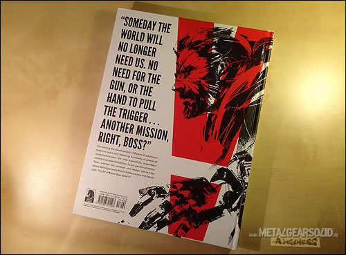 Gros plan sur l'artbook The Art of Metal Gear Solid V