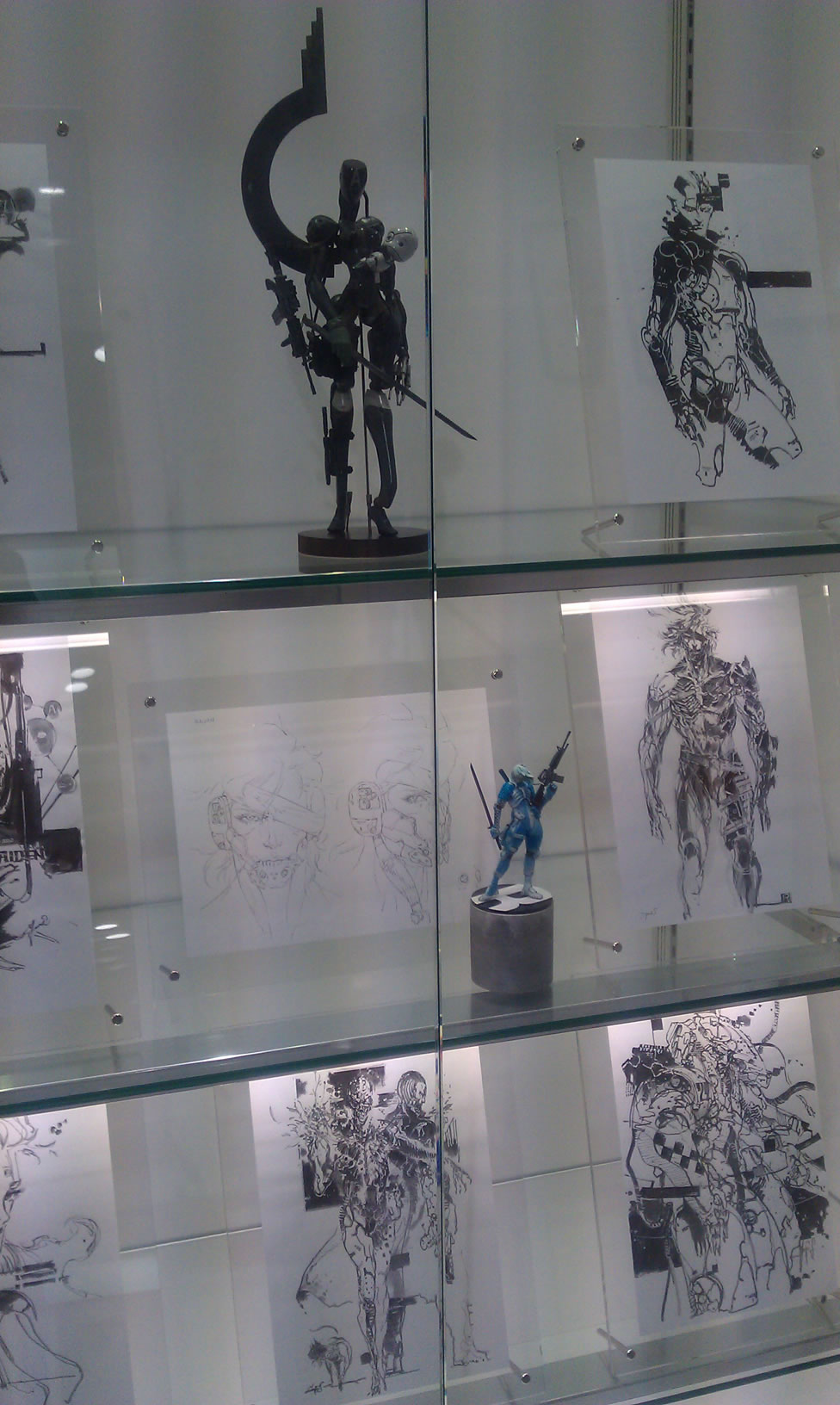 The Art of Yoji Shinkawa dessins et sculptures Kojima Productions