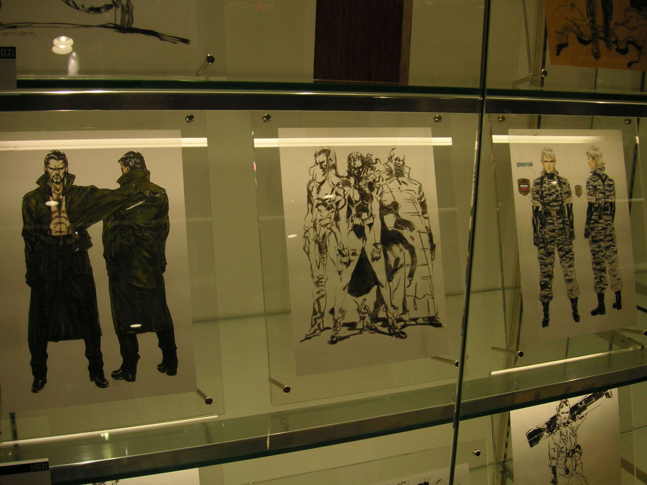 The Art of Yoji Shinkawa dessins et sculptures Kojima Productions