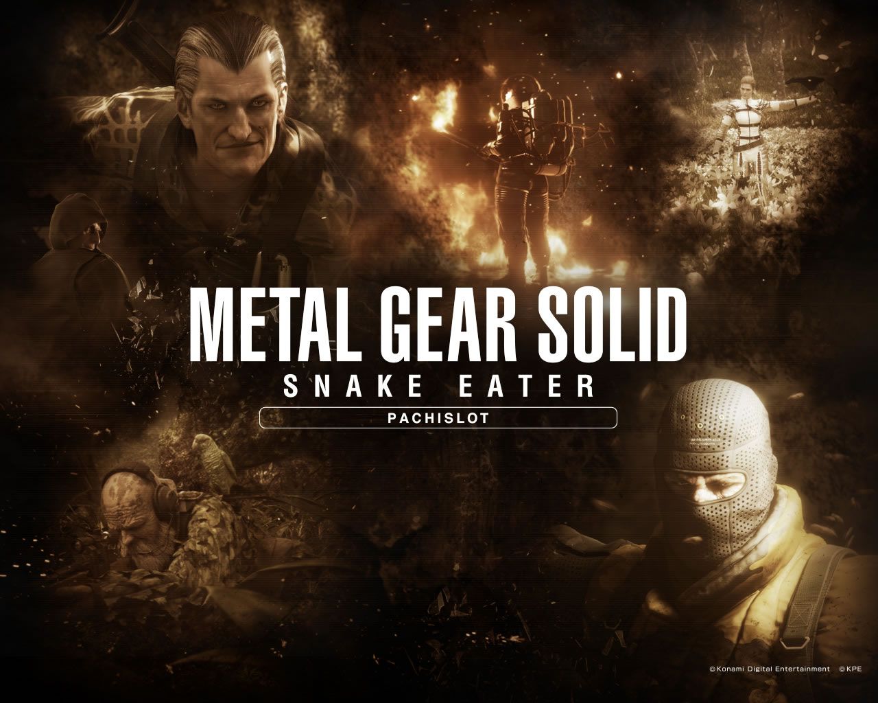 Des fonds d'cran pour Metal Gear Solid 3 version Pachinko