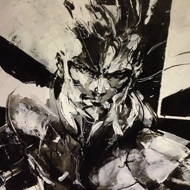 Yoji Shinkawa peint un Snake britannique